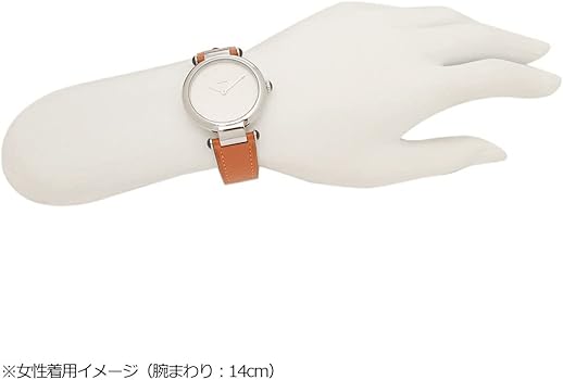 [コーチ]レディース 時計 ケリー 34mm クォーツ シルバー ブラウン COACH 14504000 レザー [並行輸入品]